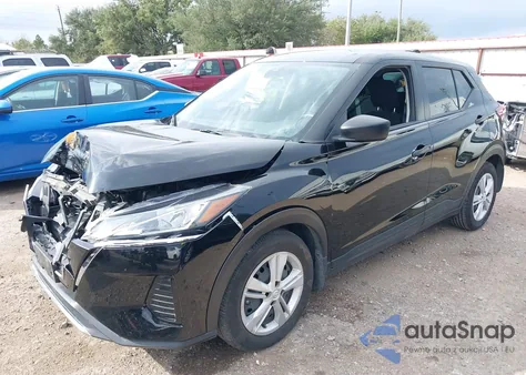 2023 Nissan Kicks S Xtronic Cvt z USA, uszkodzony, nr VIN 3N1CP5BV2PL573724